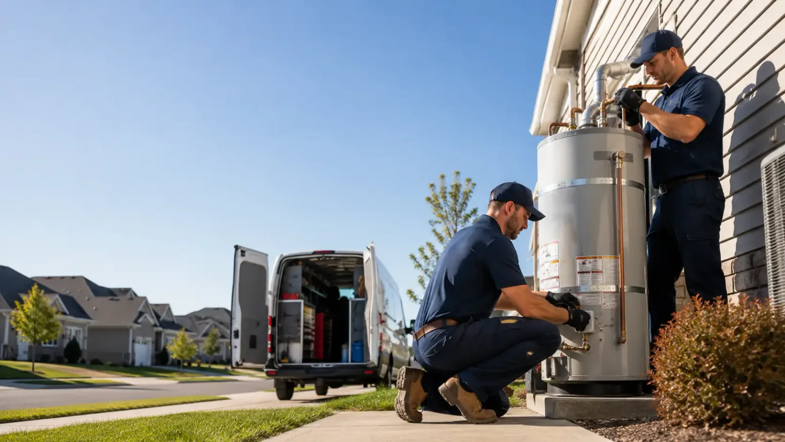 Water Heater Installation in Shinnston, WV